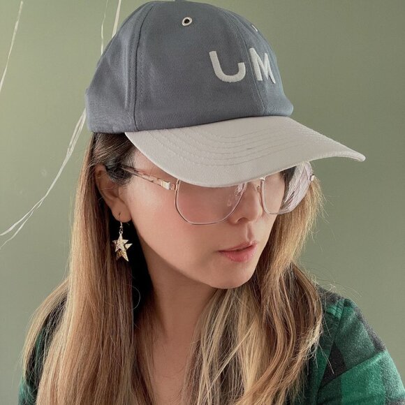 NWT! NEW! Marc Jacobs UNISEX MJ Logo Cap -Blue - Picture 1 of 6